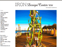 Tablet Screenshot of irondesigncenter.com